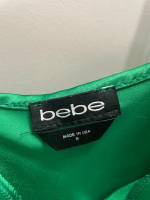 Bebe Satin Dress thumbnail 6