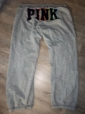 PINK Victoria’s Secret *VINTAGE STYLE* 2010 VS PINK Y2K SWEATPANTS thumbnail 1
