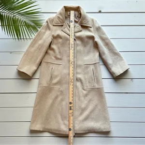 Vintage Beau Brumm Wool Coat – Size Small (Tagged 10) – Made in USA thumbnail 6