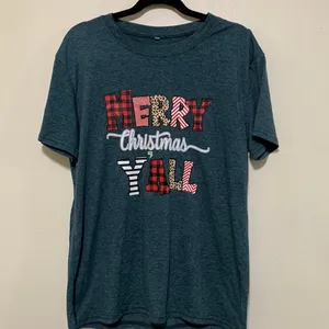 Merry Christmas Y’all shirt woman medium thumbnail 1