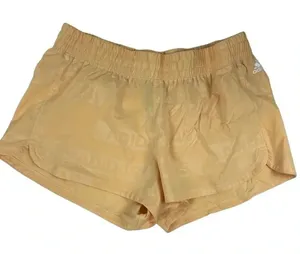 Adidas‎ Women's Aeroready Activewear Shorts Orangish Yellow Size M thumbnail 1