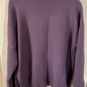 Alison Andrews Purple Mock Neck... SZM thumbnail 2