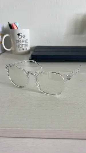 Clear Blue Light Amazon Glasses thumbnail 2