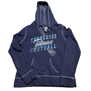 🏈 Tennessee Titans Hoodie Sweatshirt 👟‎ Women’s M Blue NFL Team Spirit 🏈 thumbnail 1