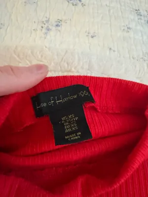 House of Harlow Red Work Top thumbnail 3