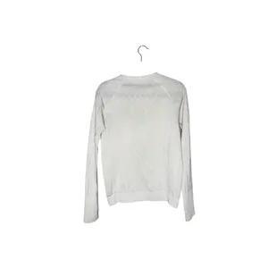 Lululemon Rest Less Pullover Women Small White Good Diamond Jacquard Long Sleeve thumbnail 6