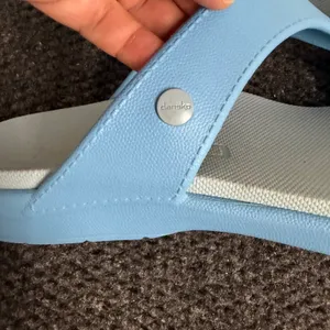 Dansko Kandi Sky Blue Molded Slide Sandals 4521055400 Womens Size 42 thumbnail 3