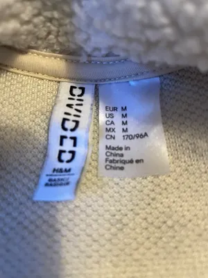 H&M Teddy Half-Zip NWOT thumbnail 3