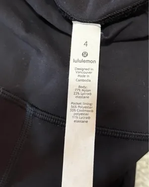 Wunder Under Lululemon Leggings thumbnail 3