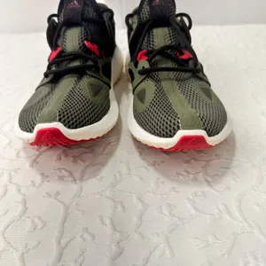 Adidas Snickers Size 6.5 Women's Running Shoes Run Lux Clima Army Green Comfy thumbnail 3