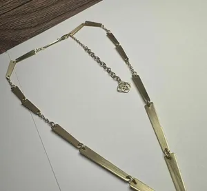 Kendra Scott Gail Y Drop Lariat Necklace Gold Tone thumbnail 6