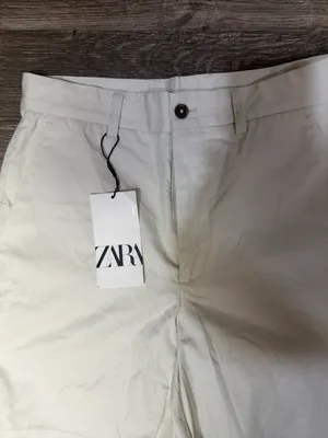 🤍 Zara Off White Tailored Bermuda Shorts NWT | Size 29 | Old Money Style thumbnail 4