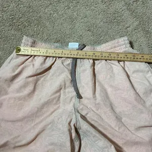 Nike Womens‎ Pink Paisley Pattern Swim Trunks Shorts Size L thumbnail 5