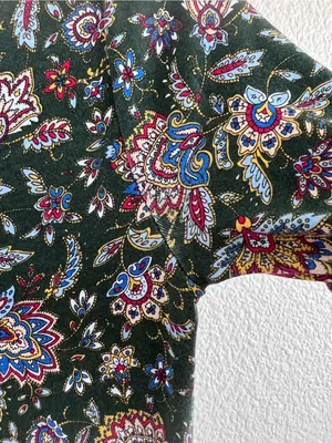 Lauren Ralph‎ Lauren Women's Floral Paisley Stretch Cotton Midi Dress Jersey thumbnail 4