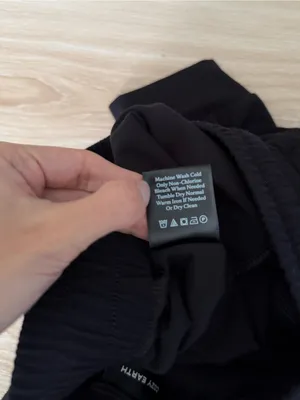 Cozy Earth Women's Small Studio Jogger Pants Mid Rise Black Modal Lounge Comfy thumbnail 7