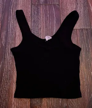 Cotton On Black Tank Top thumbnail 1