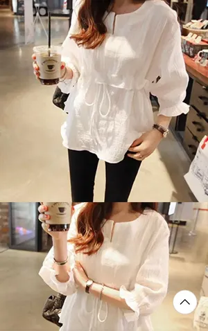 Summer Top White Size M thumbnail 10
