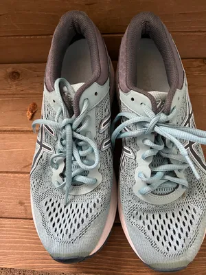 ASICS Duomax woman's sneakers blue size 8 thumbnail 6