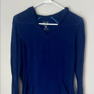 Mountain Hardwear Women’s Blue Long sleeve Hiking Top Size Lg 🔲 thumbnail 2
