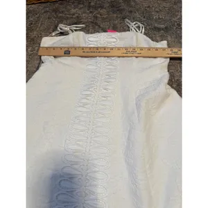 NWT Lilly Pulitzer Perry Stretch Dress Resort White Pineapple Pucker Jacquard 12 thumbnail 8