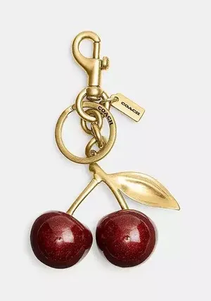 Coach Cherry bag charm red apple thumbnail 1