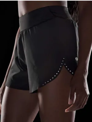 Lululemon Fast and Free Reflective High-Rise Classic-Fit Short 3" Size 10 thumbnail 1