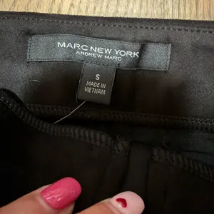 Marc New York Black Mini Skirt with Faux Leather Panels thumbnail 4