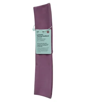 Lululemon Womens Luxtreme Training Headband Pink Frosting thumbnail 13
