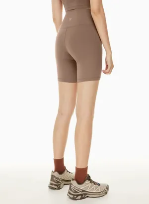 NEW Aritzia TNA Butter Atmosphere 7" High Waisted Bike Shorts Tan Brown Size XS thumbnail 3