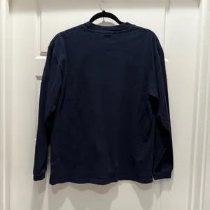 Disney Store Vintage Navy Blue Winnie the Pooh Tigger Long Sleeve Shirt Medium thumbnail 4