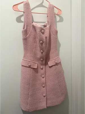 Meshki Desirie Boucle Mini Dress thumbnail 3