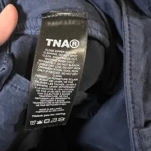 TNA Aritzia Surplus Division Navy Blue Cargo‎ Pants Wide Leg Women Size 4 thumbnail 10