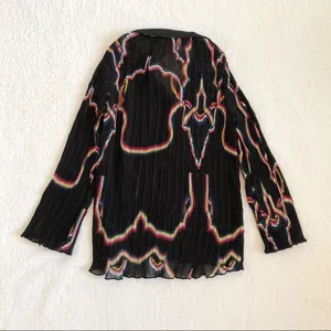 Catherine Malandrino Pleated Bell Sleeve Blouse thumbnail 2