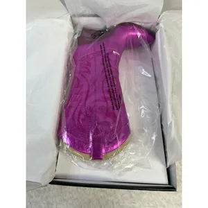 Nine West Keeks3 Metallic Dark Pink Western‎ Cowboy Boots Pointed Toe 6.5 M NEW thumbnail 4
