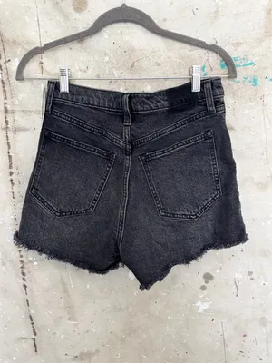 Abercrombie the 90s Relaxed High Rise Cutoff Short thumbnail 4