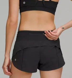 Lululemon Black Speed Up Shorts thumbnail 2