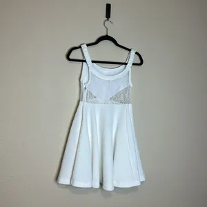 Free People‎ Robe Courte Brooklyn Lace Short Dress Size XS NWT thumbnail 7
