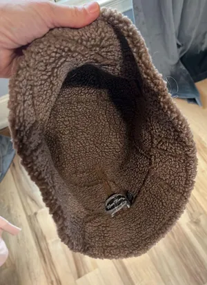 Ben Berger Winter Hat Cozy Bucket Comfy Brown Princess Diary Look thumbnail 5