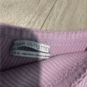 Urban Outfitters One-Shoulder Lavender Crop Top thumbnail 2