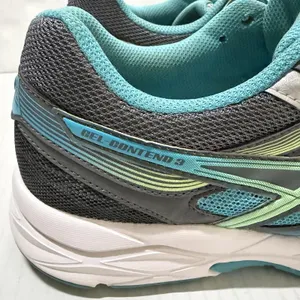 ASICS GEL-Contend 3 Shoes Womens 9 Gray Teal Mesh Running Sneakers T5F9N thumbnail 3
