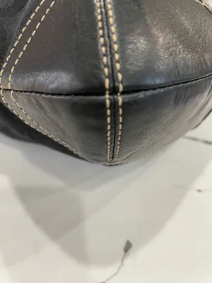 Vintage Coach Soho Signature Canvas Buckle Duffle Bag 3574 Black ORIGIN RECEIPT thumbnail 17