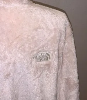 The North Face Osito Full Zip Up Fleece Sweatshirt Vintage White thumbnail 7