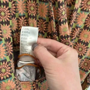 Free People vibe check one piece funky print jumpsuit thumbnail 8