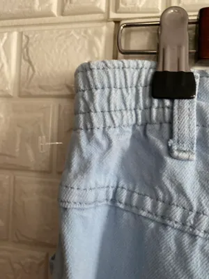 LL Bean Jeans Relaxed Fit Blue Denim Elastic Waist Inseam 27 Rise 10 Length 38 thumbnail 6