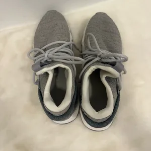 Sorel kinetic impact Women's Light Gray Knit Athletic Sneakers Size 8 thumbnail 5