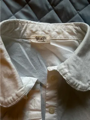 Brandy Melville White Button-Up Shirt thumbnail 3