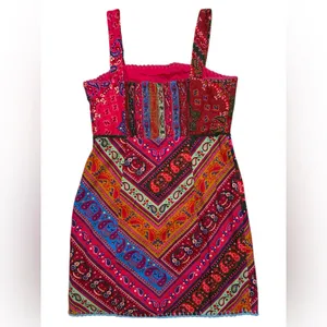 FARM Rio Colorful Bandana Midi Dress thumbnail 6