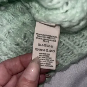 Free People Crashing Waves Pullover Sweater Seamist XS Wool Blend C2 thumbnail 10