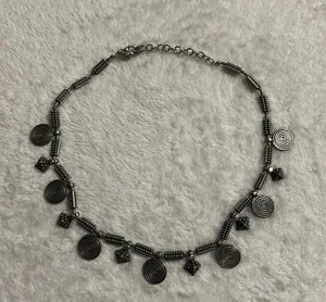 Chicos Spiral Metal Necklace thumbnail 2