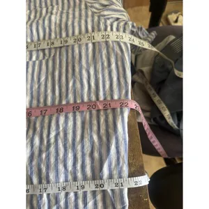 a.n.a Button-Up Blouse Striped Medium Long Sleeve thumbnail 8